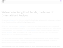 Tablet Screenshot of kungfoodpanda.com